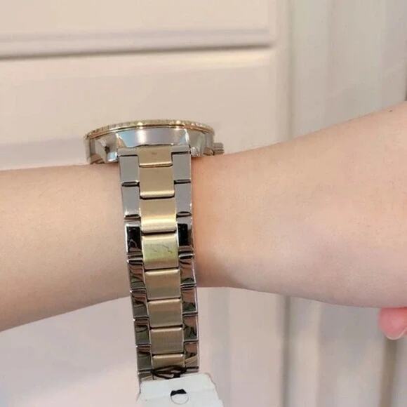 Fossil BQ3597 Dayle Three-Hand Date Two-Tone Stainless Steel Watch - Picture 2 of 6